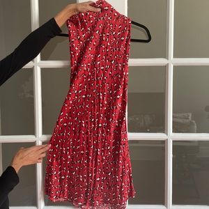 Urban Outfitters Leopard Print Midi Skirt